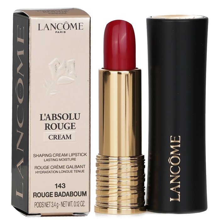 Lancome L'Absolu Rouge Cream Lipstick - # 143 Rouge Badaboum 3.4g/0.12oz