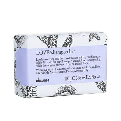 Davines Love Solid Shampoo Bar (For Coarse or Frizzy Hair) 100g/3.53oz