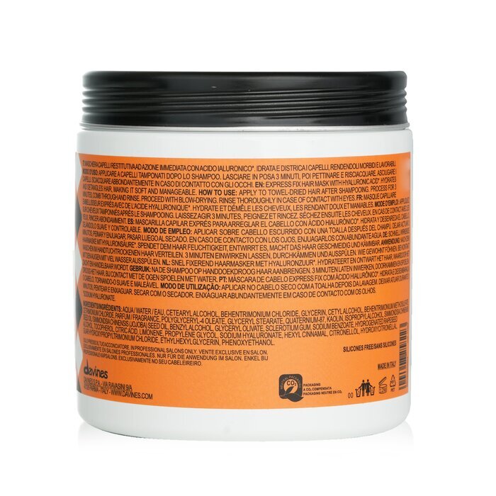 Davines The Quick Fix Circle Fast Lane Mutli tasking Hair Mask (Salon Size) 750ml/26.43oz