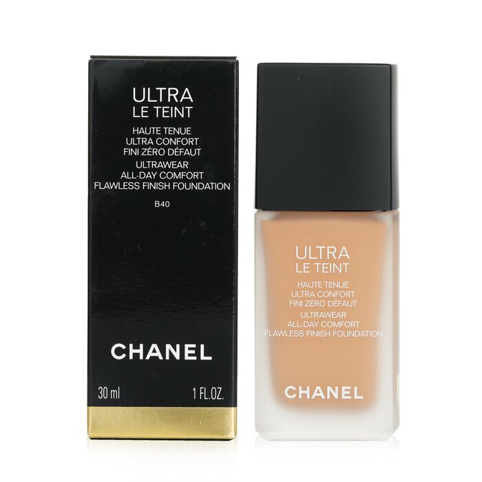 Chanel Ultra Le Teint Ultrawear All Day Comfort Flawless Finish Foundation - # B40 30ml/1oz