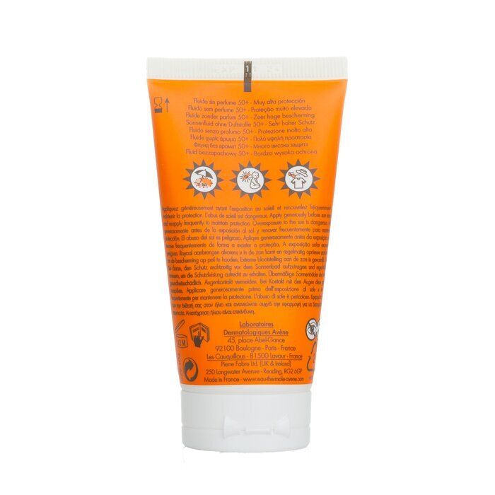 Avene Very High Protection Fragrance-Free Fluid SPF50+ - For Normal to Combination Sensitive Skin 50ml/1.7oz