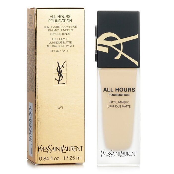 Yves Saint Laurent All Hours Foundation SPF 39 -  LW1 25ml