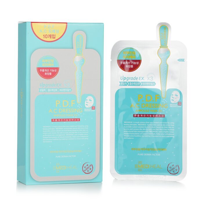 Mediheal P.D.F A.C Dressing Ampoule Mask Ex. (Upgrade) 10pcs