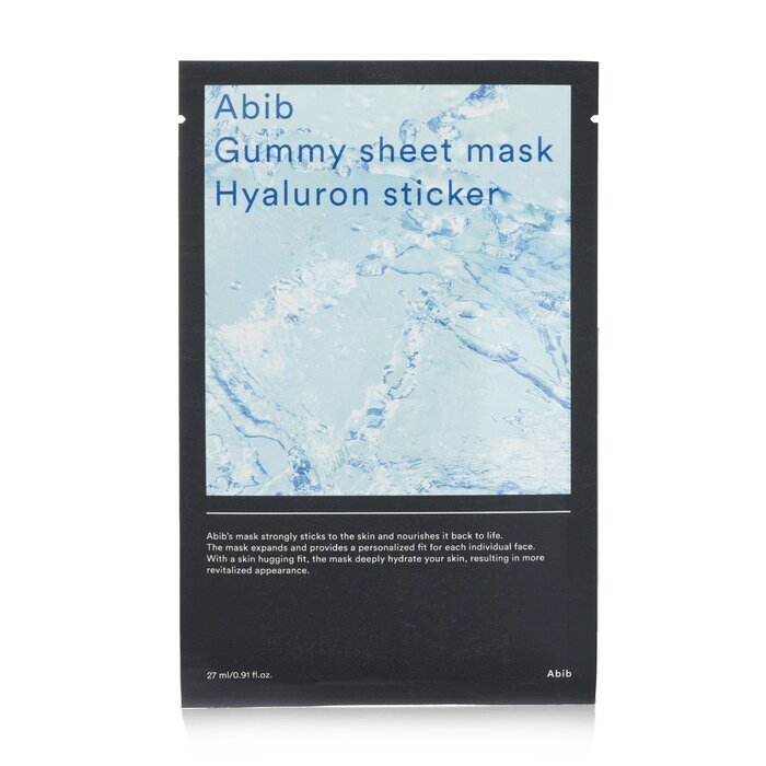 Abib Gummy Sheet Mask - Hyaluron Sticker 27mlx10pcs