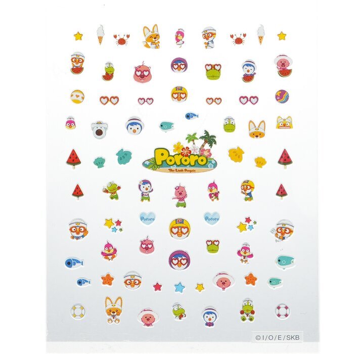 April Korea Pororo Nail Sticker - # PR 09 1pack