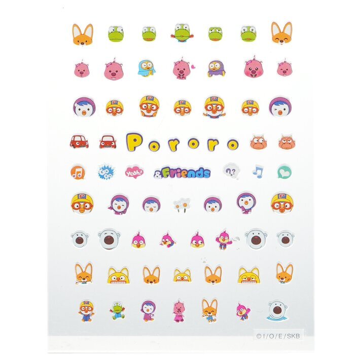 April Korea Pororo Nail Sticker - # PR 10 1pack