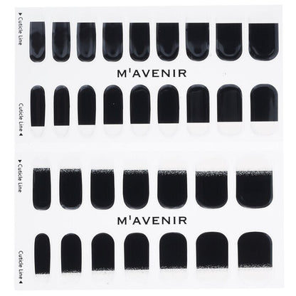 Mavenir Nail Sticker (Black) - # Modern And Black Nail 32pcs