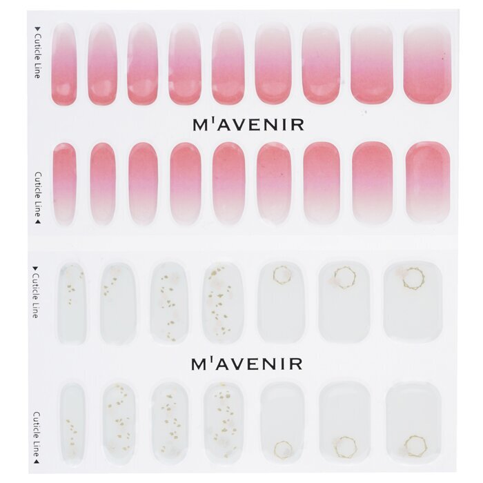 Mavenir Nail Sticker (Pink) - # Flor Cherry Coke Nail 32pcs