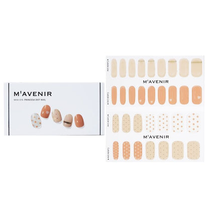 Mavenir Nail Sticker (Orange) - # Princesa Dot Nail 32pcs