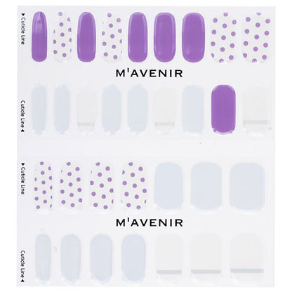 Mavenir Nail Sticker (Patterned) - # Iris Dot Nail 32pcs