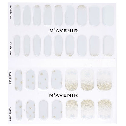 Mavenir Nail Sticker (White) - # White April Nail 32pcs