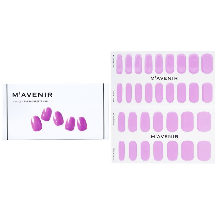 Mavenir Nail Sticker (Purple) - # Purple Breeze Nail 32pcs