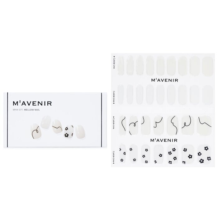 Mavenir Nail Sticker (White) - # Mellow Nail 32pcs