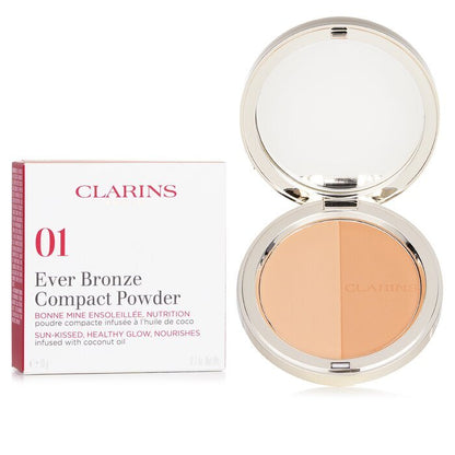 Clarins Ever Bronze Compact Powder - # 01 Light 10g/0.3oz