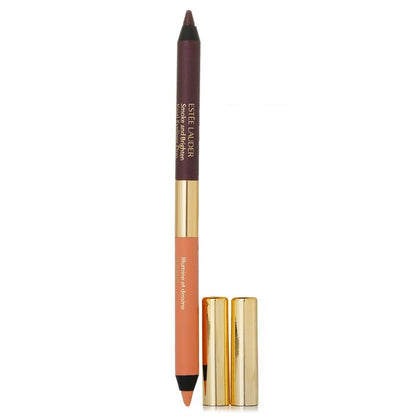 Estee Lauder Smoke And Brighten Kajal Eyeliner Duo - # 02 Bordeaux / 02 Ivory 5g/0.02oz