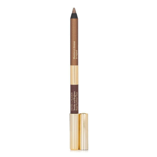 Estee Lauder Smoke And Brighten Kajal Eyeliner Duo - # Dark Chocolate / Rich Bronze 0.5g/0.02oz