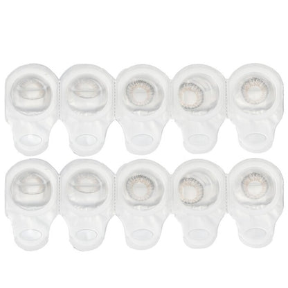 Miche Bloomin' Quarter Veil 1 Day Color Contact Lenses (106 Shell Moon) - - 2.50 10pcs