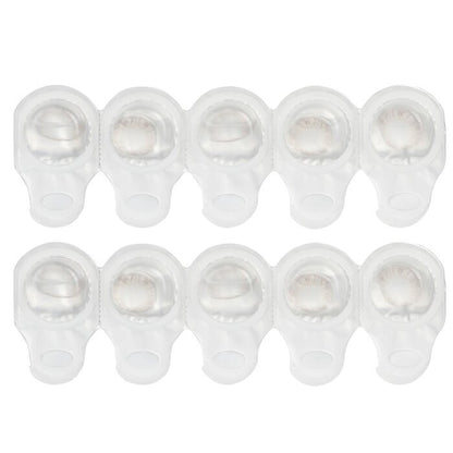 Miche Bloomin' Quarter Veil 1 Day Color Contact Lenses (107 Clear Grege) - - 4.00 10pcs