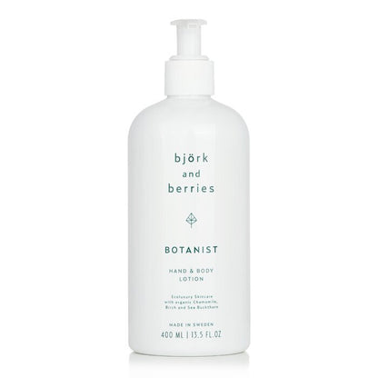 Bjork & Berries Botanist Hand & Body Lotion 400ml/13.5oz