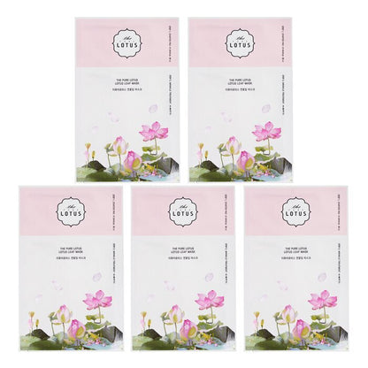 THE PURE LOTUS Lotus Leaf Mask - Wrinkle Treatment 5pcs