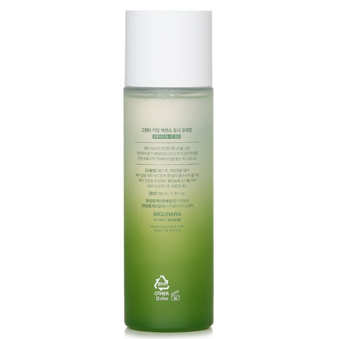 MIGUHARA Green Tea Calming Essence Toner Origin 200ml/6.76oz