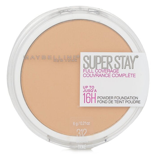 Maybelline Super Stay Full Coverage Powder Foundation - # 312 Golden 6g/0.21oz