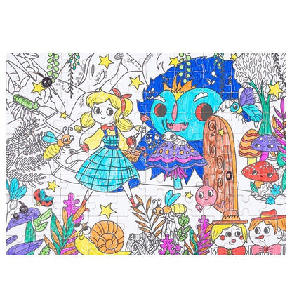 Tookyland Coloring Puzzle - Secret Garden 30x24x6cm