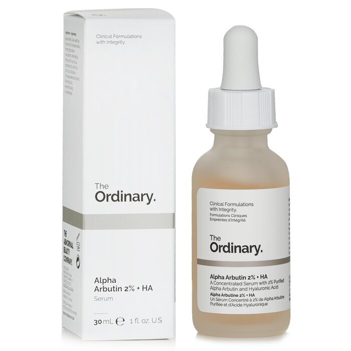 The Ordinary Alpha Arbutin 2% + HA Concentrated Serum 30ml/1oz