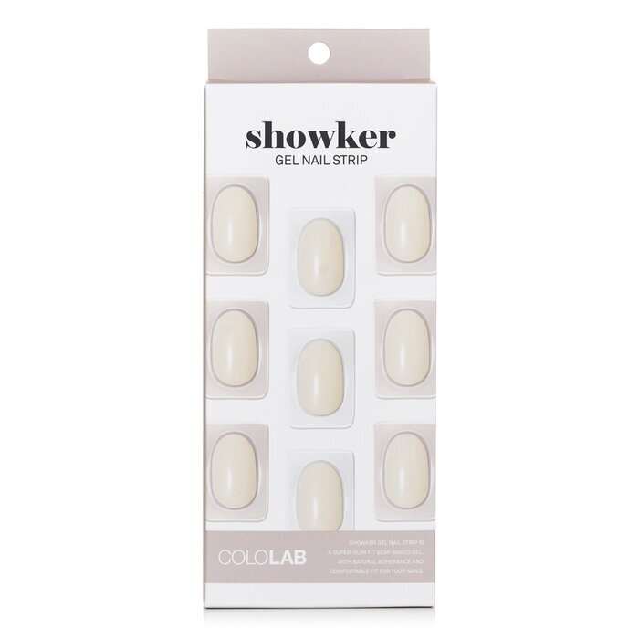 Cololab Showker Gel Nail Strip # CSF211 Sweet Vanilla 1pcs