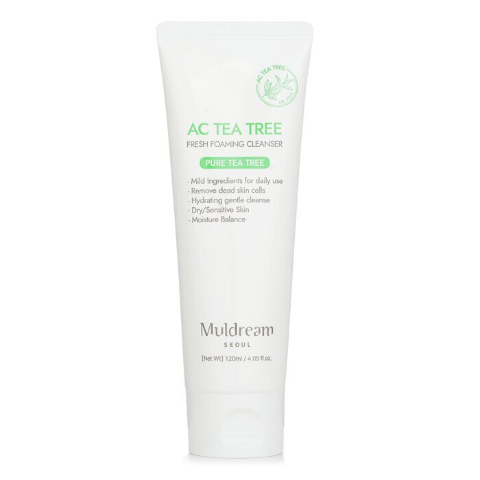 Muldream AC Tea Tree Fresh Foaming Cleanser 120ml/4.05oz