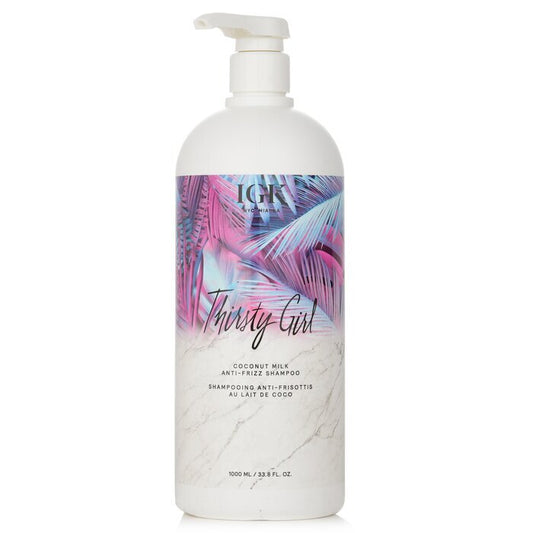 IGK Thirsty Girl Coconut Milk Anti-Frizz Shampoo 1000ml/33.8oz