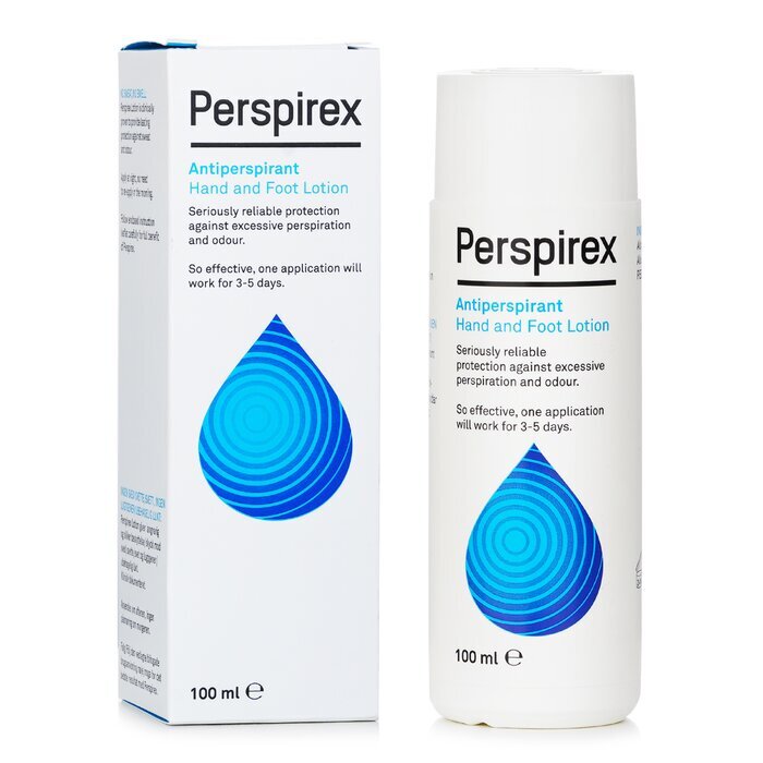 Perspirex Antiperspirant Hand and Foot Lotion 100ml/3.38oz