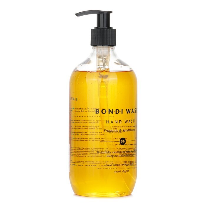 BONDI WASH Hand Wash (Fragonia & Sandalwood) 500ml/16.9oz