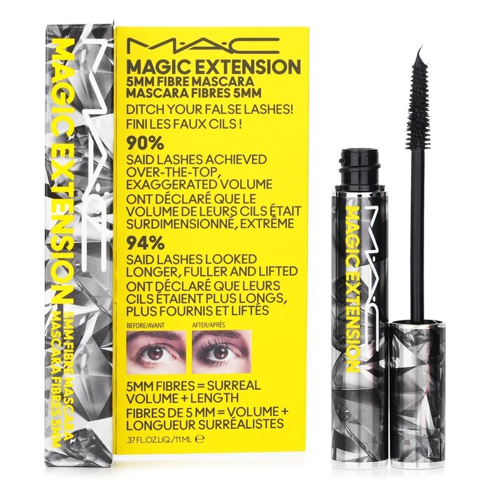 MAC Magic Extension 5mm Fibre Mascara - # Black 11ml/0.37oz