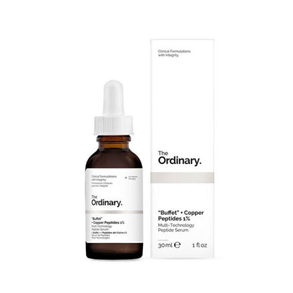 The Ordinary Buffet + Copper Peptides 1% Multi Technology Peptide Serum 30ml/1oz