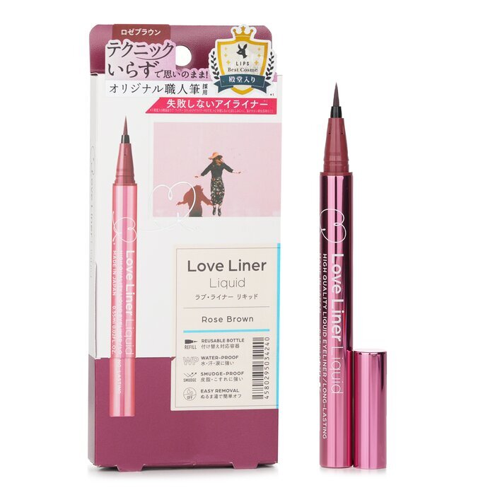 Love Liner Liquid Eyeliner - # Rose Brown 0.55ml/0.02oz