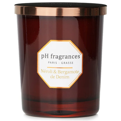 pH fragrances Scented Candle - Neroli & Bergamote De Denim 180g/6.3oz