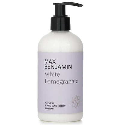 Max Benjamin Natural Hand & Body Lotion - White Pomegranate 300ml