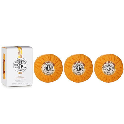 Roger & Gallet Orange Wood Wellbeing Soaps Coffret 3x100g