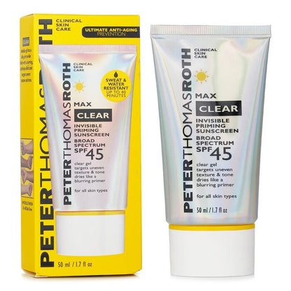 Peter Thomas Roth Max Clear Invisible Priming Sunscreen SPF 45 50ml/1.7oz