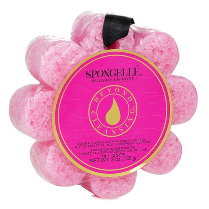 Spongelle Wild Flower Soap Sponge - Bulgarian Rose (Pink) 1pc/85g