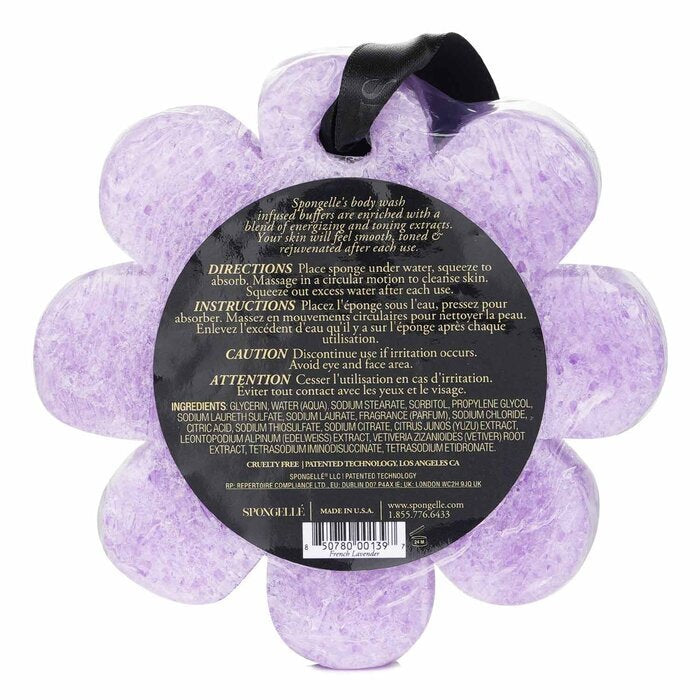 Spongelle Wild flower Soap Sponge - French Lavender (Purple) 1pc