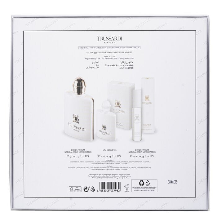 Trussardi Donna Life Style Mini Coffret 3pcs