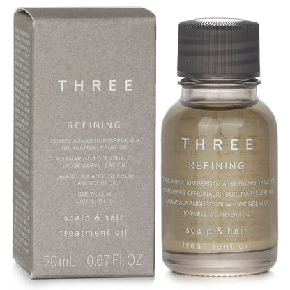 THREE Scalp & Hair Refining Treatment Oil 20ml/0.67oz