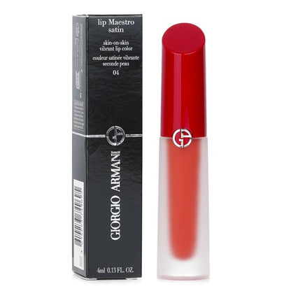 Giorgio Armani Lip Maestro Satin Skin On Skin Vibrant Lip Color - # 04 Live Concert 4ml/0.13oz