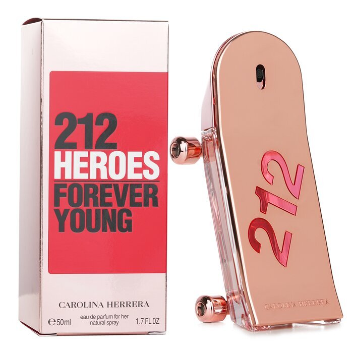 Carolina Herrera 212 Heroes Forever Young Eau De Parfum For Her Natural Spray 50ml