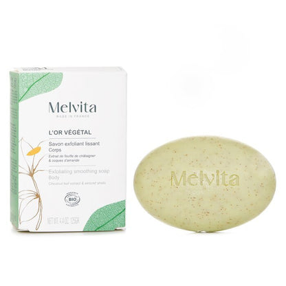 Melvita L'Or Vegetal Organic Exfoliating Smoothing Body Soap 125g/4.4oz