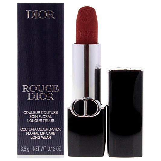 Christian Dior Rouge Dior Couture Colour Velvet & Satin Finishes Lipstick - # 772 Classic Rosewood Velvet Finish 3.5g/0.12oz